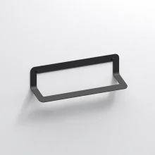 Origins Living Quick Matt Black 450mm Towel Rail