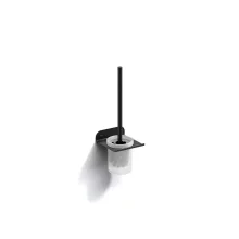 Origins Living Quick Matt Black Toilet Brush Set