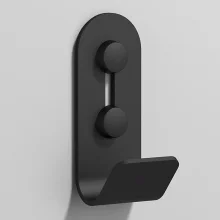 Origins Living Quick Matt Black Robe Hook