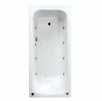 Carron Britannia Classic Super Deep - Whirlpool Bath - Carronite - 1700 x 750