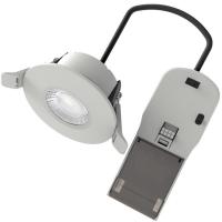 EnLite IP65 Fire Rated LED Downlight - Satin Nickel