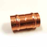 22mm - Equal Coupler - Single -  Copper Solder Ring