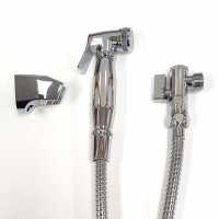 Scudo Chrome Douche Spay Kit with Outlet Elbow - DOUCHE002L