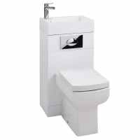 Combination Back To Wall WC, Basin & Tap - Arley P3
