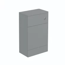 Halite 500mm Matt Grey Waterproof Toilet Unit