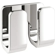 Origins Living Outline Chrome Double Robe Hook