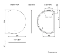 Inda Hotellerie Grab Bar - CLEARANCE