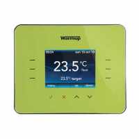 Warmup 3iE Underfloor Heating Thermostat Leaf Green