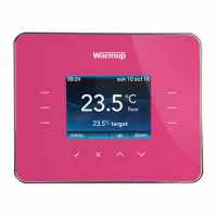 Warmup 3iE Underfloor Heating Thermostat Deep Pink
