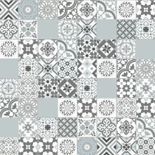 Clever Click Corfu Mosaic Rigid SPC Flooring - 1.49m2 Per Pack