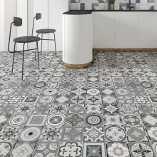 Clever Click Corfu Mosaic Rigid SPC Flooring - 1.49m2 Per Pack