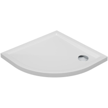 Deluxe 800mm Quadrant Shower Tray and Free Chrome Waste