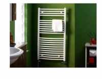 Wendover - White Straight Towel Rail - 360 x 400mm - Eastbrook