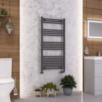 Eastbrook Wendover 1600 x 600mm White Curved Towel Radiator