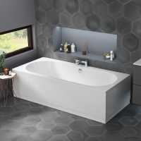 Beaufort Biscay 1700 x 750 Beauforte Reinforced Double Ended Bath