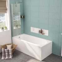 ClearGreen Reuse 1800 x 750mm Reinforced Single Ended Bath