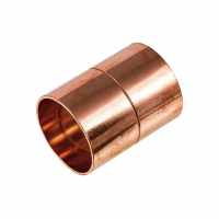 15mm straight coupling - Endfeed Copper   