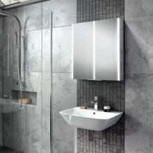 hib Rondo Bathroom Mirror with Bevelled Edge