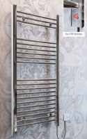 Eastbrook Biava 1100 x 500 Chrome Dry Element Electric Towel Radiator