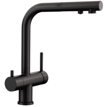 Blanco Fontas-S II Matt Black Pull Out Filter Kitchen Tap - 526672