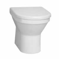 Kartell Style Back To Wall Toilet & Soft Close Seat