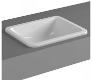 VitrA S20 Countertop Square Inset Counter Top Basin 500 x 370mm