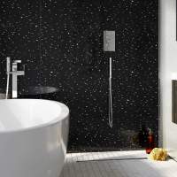 Grey Marble M1 PVC Wetpanel Shower Board  2400 x 1000mm