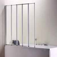 Cleargreen Hinged Bath Shower Screen 1450 x 850mm