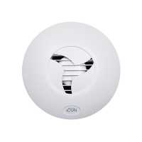 HIB Hush White Wall & Ceiling Mounted Timer & Humidity Sensor Bathroom Extractor Fan