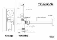 McAlpine SD10 Tubular Swivel 'S' Trap 1 1/2" 38mm 