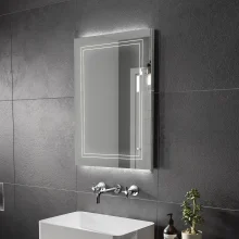 Abacus Pure 800 x 600mm LED Bathroom Mirror