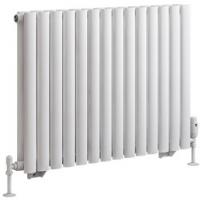 Tunstall Double 600 x 825 Radiator Matt White