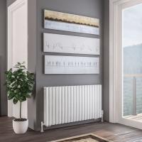 Tunstall Double 1800 x 490 Radiator Matt Black