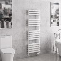 Tunstall Double 1200 x 600 Towel Radiator Matt White