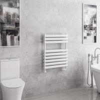 Tunstall Double 800 x 500 Towel Radiator Matt White