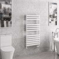 Tunstall Double 1200 x 500 Towel Radiator Matt White