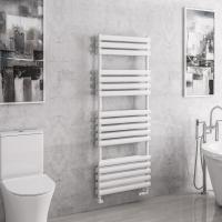 Tunstall Double 1600 x 500 Towel Radiator Matt White