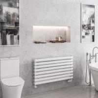 Tunstall 800 x 500 Matt Anthracite Towel Radiator