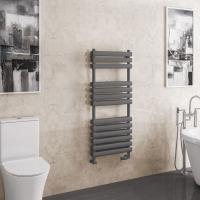 Tunstall Double 800 x 600 Towel Radiator Matt Anthracite