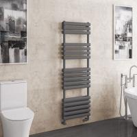 Tunstall Double 800 x 600 Towel Radiator Matt White