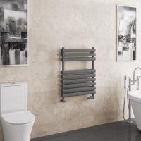 Tunstall Double 800 x 500 Towel Radiator Matt Anthracite