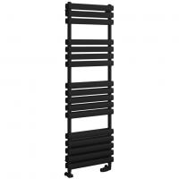 Tunstall Double 1600 x 500 Towel Radiator Matt Black