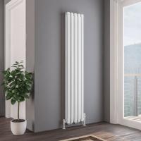 Tunstall Mirror 1800 x 380 Radiator Matt White