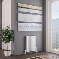 Tunstall Double 1800 x 630 Radiator Matt Black