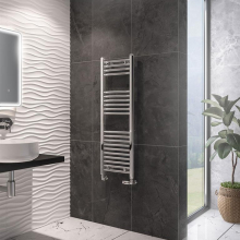 Tissino Hugo2 600 x 800mm Anthracite Towel Radiator - High BTU Output