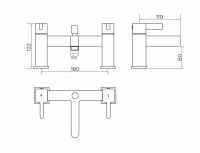 Niagara Finchley Bath Shower Mixer Tap