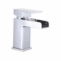 Niagara Soho Chrome Waterfall Monobloc Basin Tap