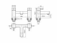 Francis Pegler Haze Eco Monobloc Basin Mixer Tap (Triple Action)