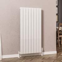 DQ Cove Polished Stainless Steel Single Sided 1800 x 295 Vertical Radiator