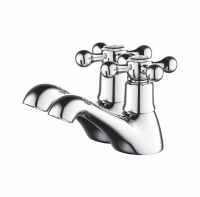 Niagara Kingsbury Traditional Bath Pillar Taps - Pair